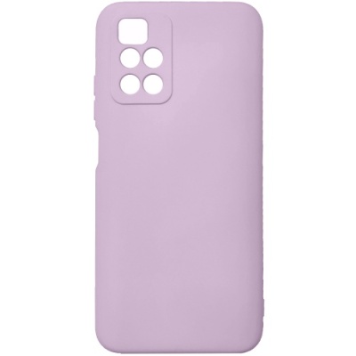 Купить силіконовий чохол soft silicone case для xiaomi redmi 10/redmi 10 2022 (гліцинія) онлайн