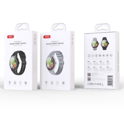 смарт-годинник xo j11 amoled (чорний) 