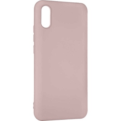 Купить силіконовий чохол soft silicone case для xiaomi redmi 9a - pink sand онлайн