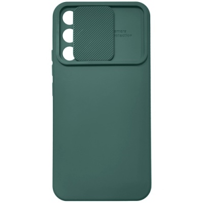 Купить силіконовий чохол soft tpu armor camshield для samsung a346 galaxy a34 5g - dark green онлайн