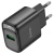 Мережевий Зарядний Пристрій Hoco C140A 1USB/18W/QC3.0 (Чорний) мережевий зарядний пристрій hoco c140a 1usb/18w/qc3.0 (чорний)