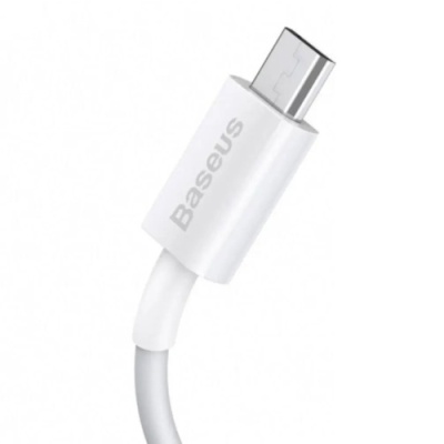 кабель baseus superior series usb - microusb 2.0a/2m (camys-a02) (white) 