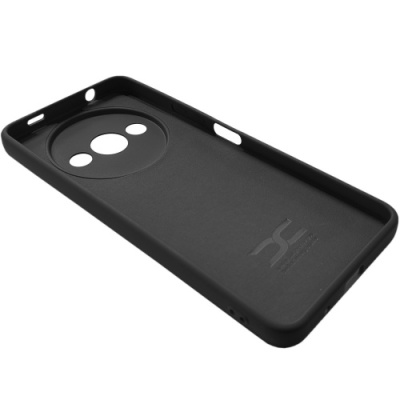 Купить силіконовий чохол soft silicone case для xiaomi redmi a3/poco c61 (чорний) онлайн