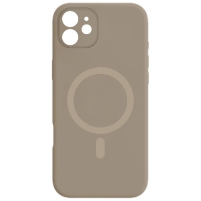 Купить чохол silicone case full camera with magsafe для apple iphone 12 (desert gold) онлайн