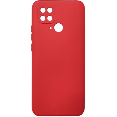 Купить силіконовий чохол soft silicone case для xiaomi redmi 10c (червоний) онлайн