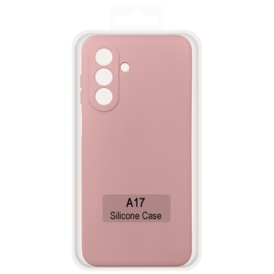 Купить чохол soft silicone case full для samsung a175 galaxy a17 4g (рожевий) онлайн