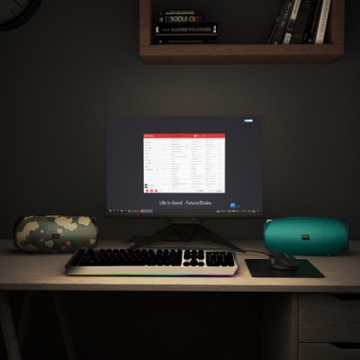 портативна колонка borofone br12 (камуфляж зелений) 