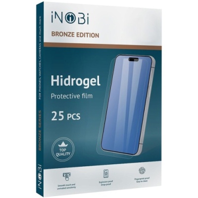 гідро-гель плівка inobi bronze edition (korean) hd glossy pb-011/ глянцева (25 штук) (180*120мм)