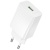 мережевий зарядний пристрій borofone bas72a 1usb/18w/qc3.0 (білий) 