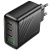 Мережевий Зарядний Пристрій Hoco CS27A PD67W+ QC3.0 (1USB/3Type-C) (чорний) мережевий зарядний пристрій hoco cs27a pd67w+ qc3.0 (1usb/3type-c) (чорний)