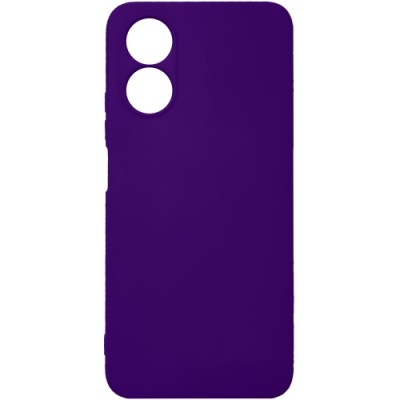 Купить чохол soft silicone case full для oppo a17k (purple) онлайн