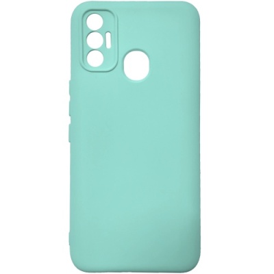 Купить чохол soft silicone case full для tecno spark 7 (бірюзовий) онлайн