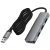 USB HUB ACEFAST J17 4in1 (сірий) usb hub acefast j17 4in1 (сірий)