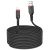 Кабель Hoco X59 Victory USB - Lightning 2.4A/3m (Чорний) кабель hoco x59 victory usb - lightning 2.4a/3m (чорний)