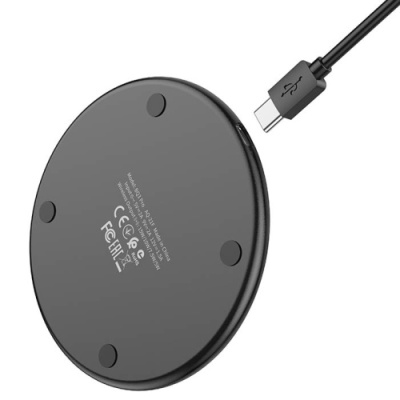 безпровідний зарядний пристрій borofone bq3 pro 15w (чорний) 