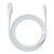 кабель baseus pudding series fast charging cable usb - lightning 2.4a/2m (p10355700221-01) (white) 