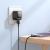 мережевий зарядний пристрій borofone bas21a special 2usb/10.5w/2a + (usb - lightning) (чорний) 