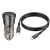 Автомобільний Зарядний Пристрій Borofone BZ24 1USB-C QC/PD20W + (Type-C - Type-C) (Прозоро-чорний)