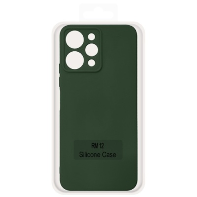 Купить чохол soft silicone case full для xiaomi redmi 12 (dark green) онлайн