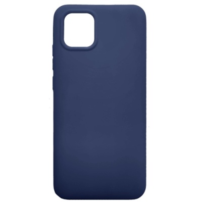Купить силіконовий чохол soft silicone case для samsung a035 galaxy a03 - dark blue онлайн