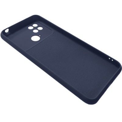 Купить чохол soft silicone case full для xiaomi poco c40 4g (dark blue) онлайн