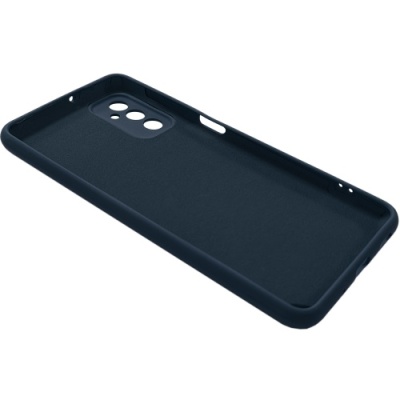 Купить силіконовий чохол soft silicone case для samsung m526 galaxy m52 - dark blue онлайн