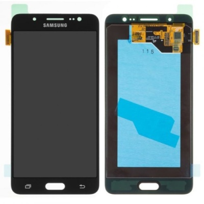 дисплей для samsung j510 galaxy j5 (2016) з чорним тачскріном (oled without logo)