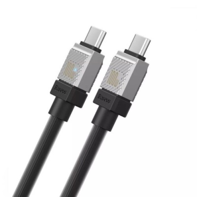 кабель baseus coolplay series (pd) type-c - type-c 100w/2m (cakw000301) (black) 