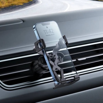 Автотримач Baseus Stable Gravitational Car Mount Lite (SUWX010001) Black