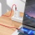 кабель hoco x89 wind (pd) type-c - lightning 20w 3a/1m (червоний) 