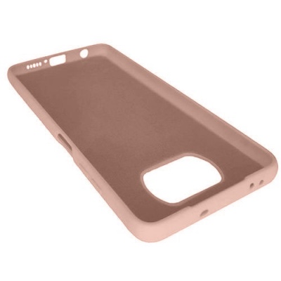 Купить силіконовий чохол soft silicone case для xiaomi poco x3/x3 pro - powder онлайн