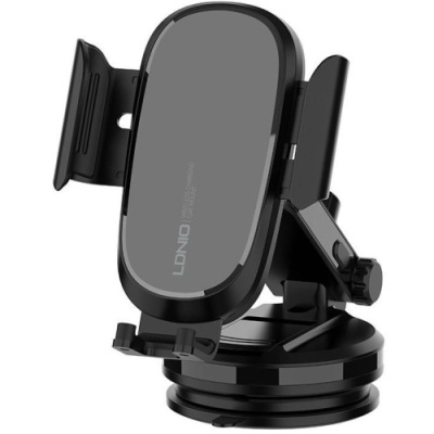Автотримач LDNIO MW21-1 15W Wireless charger (Чорний)