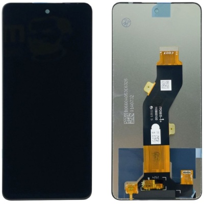 дисплей для infinix smart 8, hot 40i, tecno spark 20, spark 20c, spark go 2024 з сенсором чорним (original prc)
