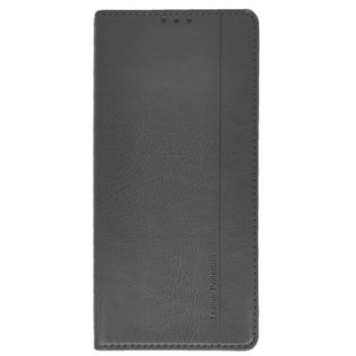 Купить чохол-книжка leather fold для xiaomi poco x3/x3 pro (сірий) онлайн