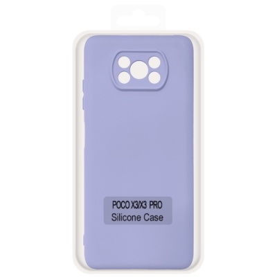 Купить чохол soft silicone case full для xiaomi poco x3/x3 pro (lilac) онлайн