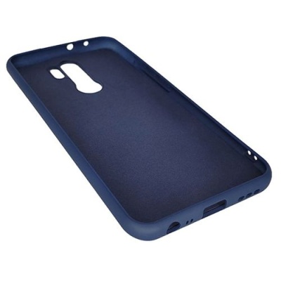 Купить силіконовий чохол soft silicone case для xiaomi redmi 9 - dark blue онлайн