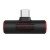 перехідник borofone bv8 type-c 2-in-1 audio converter (чорний) 