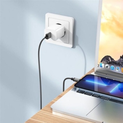 кабель borofone bx87 usb - lightning 2.4a/1m (чорний) 