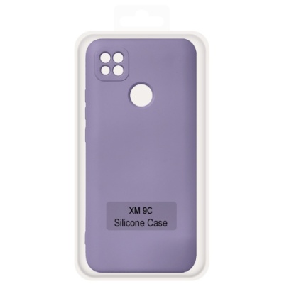 Купить чохол soft silicone case full для xiaomi redmi 9c (light violet) онлайн