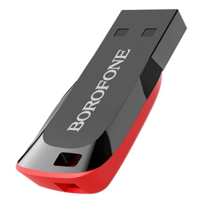 usb флеш-накопичувач borofone bud2 16gb (чорний) 