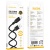 кабель borofone bx113 silicone usb - type-c 3a/3m (чорний) 