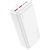 Додаткова батарея Power Bank Hoco J101B Astute 22.5W fully compatible 30000 mAh (Білий) додаткова батарея power bank hoco j101b astute 22.5w fully compatible 30000 mah (білий)