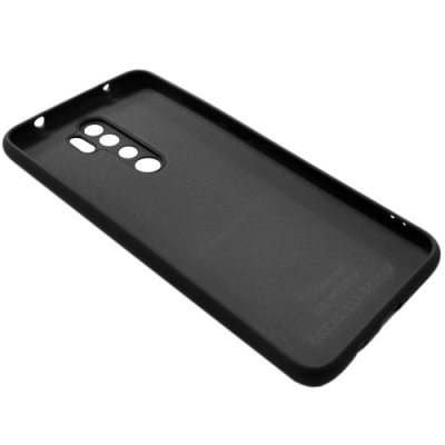 Купить силіконовий чохол soft silicone case для xiaomi redmi note 8 pro - black онлайн