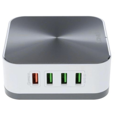 мережевий подовжувач ldnio a8101 qc3.0 8usb 10a (сірий) 