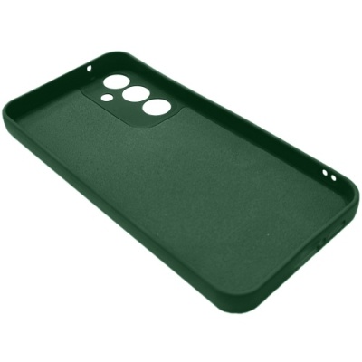 Купить чохол soft silicone case full для samsung a556 galaxy a55 5g (dark green) онлайн