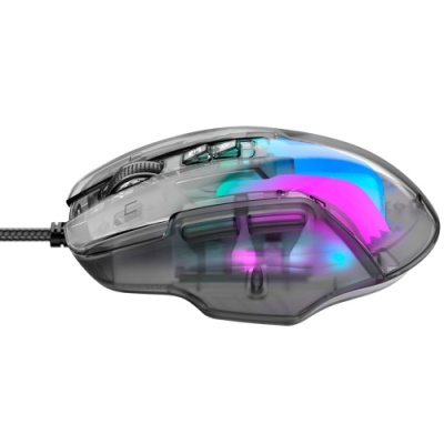мишка дротова havit hv-ms1011se usb transparent black 