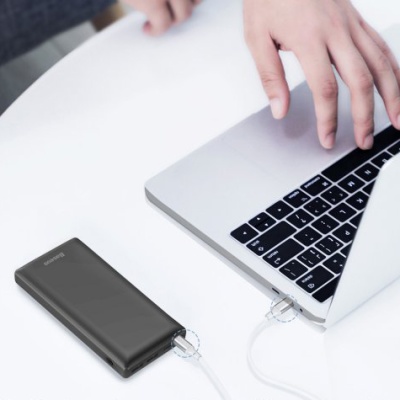 додаткова батарея power bank baseus mini ja 15w 30000mah black (ppjan-c01) 