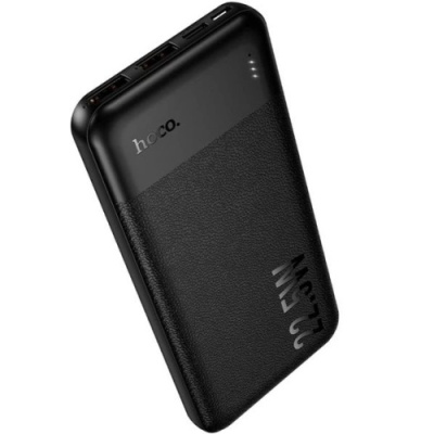додаткова батарея power bank hoco j159 22.5w+pd20w 10000mah (чорний) 