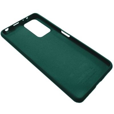 Купить силіконовий чохол soft silicone case для xiaomi redmi note 10/note 10s/poco m5s (темно-зелений) онлайн