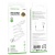кабель borofone bx108 silicone usb - lightning 2.4a/1m (білий) 